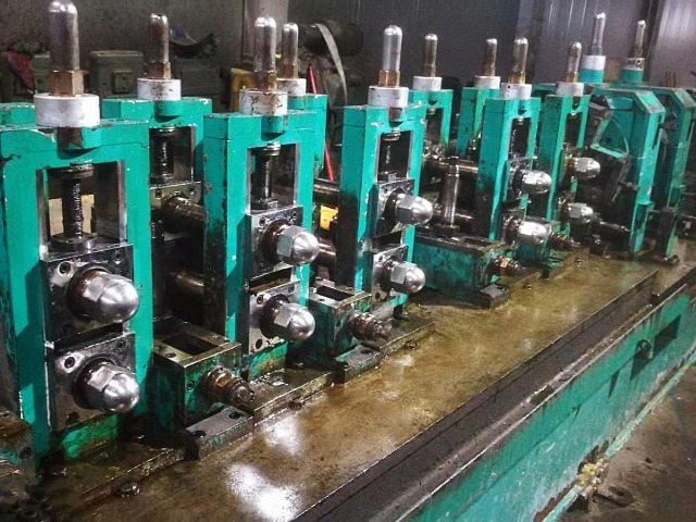 二手工业焊管机组成型立辊的基本上工作调整功效